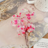 Hair Grab Clip Acetic Acid Material Plant Flowers Pattern Handmade For Women