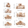 Hair Grab Clip Acetic Acid Plate Simple Style Leopard Print Handmade