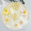 Hair Grab Clip Little Fresh Style Egg Flower Electroplated Women's Hair Accessories