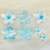 Hair Grab Clip Little Fresh Style Egg Flower Electroplated Women's Hair Accessories