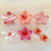 Hair Grab Clip Little Fresh Style Egg Flower Electroplated Women's Hair Accessories