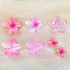 Hair Grab Clip Little Fresh Style Egg Flower Electroplated Women's Hair Accessories