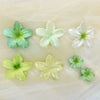 Hair Grab Clip Little Fresh Style Egg Flower Electroplated Women's Hair Accessories