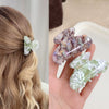 Hair Grasp Clip Acetic Acid Plate Geometric Handmade Women's Hair Accessories