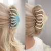 Hair Grip Plastic Resin Fashion Ol Geometric Electroplating Women's Accessories