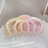 Hair Grip Plastic Resin Fashion Ol Geometric Electroplating Women's Accessories