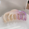 Hair Grip Plastic Resin Fashion Ol Geometric Electroplating Women's Accessories