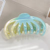 Hair Grip Plastic Resin Fashion Ol Geometric Electroplating Women's Accessories