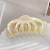 Hair Grip Plastic Resin Fashion Ol Geometric Electroplating Women's Accessories