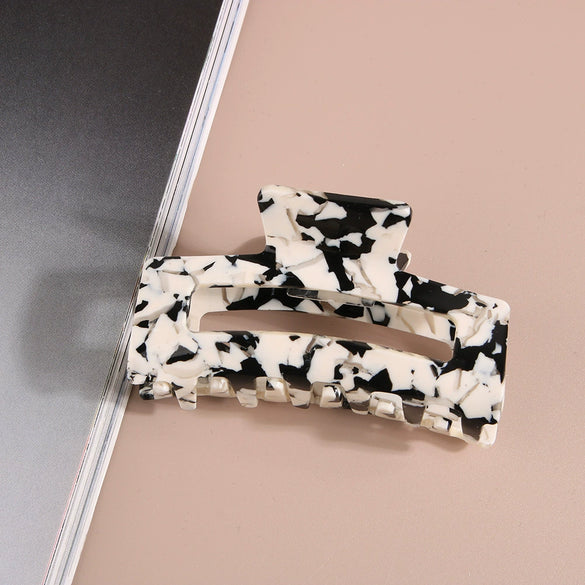 Hair Gripper Acetic Acid Material Rectangular Handmade Fashionable Versatile