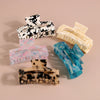 Hair Gripper Acetic Acid Material Rectangular Handmade Fashionable Versatile