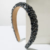 Hair Hoop Baroque Style Glass Glaze Diamond Women's Hair Accessories