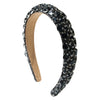 Hair Hoop Baroque Style Glass Glaze Diamond Women's Hair Accessories