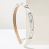 Hair Hoop Glass Drill Diamond Geometric Women's Hair Accessories