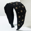 Hair Hoop Headband Cloth Inlay Star Rivet Female Allmatch Hair Accessories
