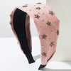 Hair Hoop Headband Cloth Inlay Star Rivet Female Allmatch Hair Accessories