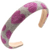 Hair Hoop Headband Rhinestone Diamond Love Shape Hair Accessories