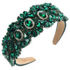 Hair Hoop Rhinestone Glass Drill Geometric Diamond Baroque Style Hair Accessories
