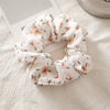 Hair Jewelry Chiffon Fabric Sweet Style Handmade Large Intestinal Ring Hair Rope