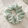 Hair Jewelry Chiffon Fabric Sweet Style Handmade Large Intestinal Ring Hair Rope