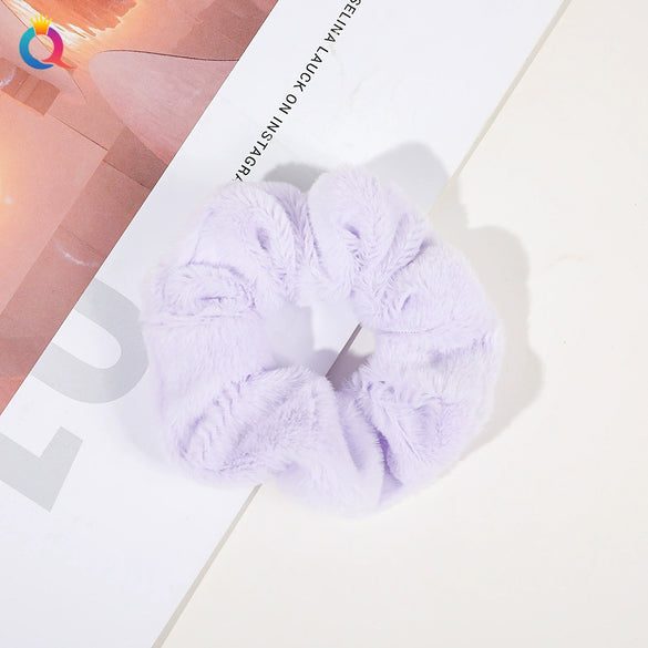 Hair Jewelry Plush Handmade Rabbit Shape Hair Ring
