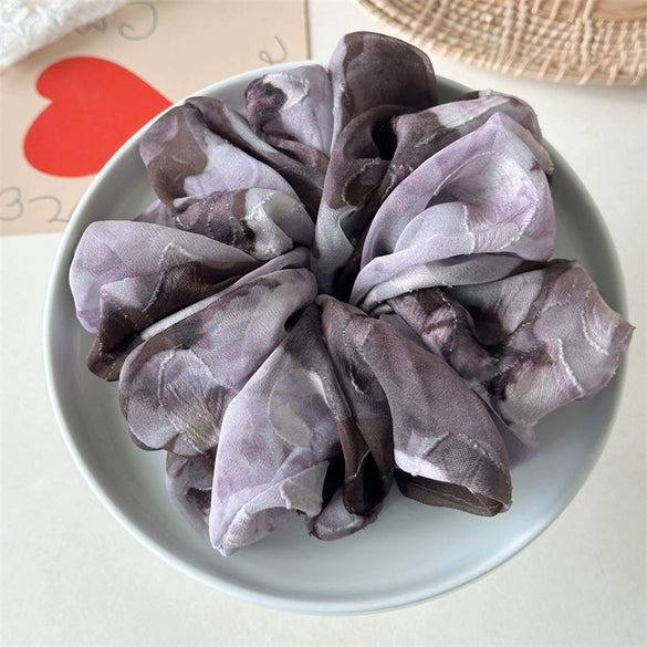 Hair Loop Chiffon Handmade High Elastic Ponytail Hair Rope
