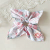Hair Ring And Hair Rope For Women Square Style Floral Design Fabric Material High Elasticity Seiko Processing