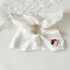 Hair Ring And Hair Rope For Women Square Style Floral Design Fabric Material High Elasticity Seiko Processing