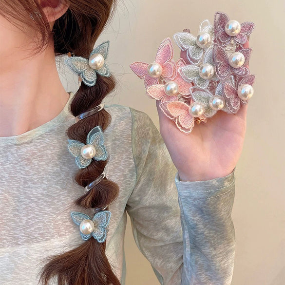 Hair Ring Braid Head Rope Plastic Resin Handmade Loose Natural Animal Style