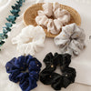 Hair Ring Chiffon Cloth Sweet Star Bow Design Seiko