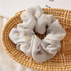 Hair Ring Chiffon Cloth Sweet Star Bow Design Seiko