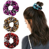 Hair Ring Cloth Handmade Mermaid Flip Large Bowel Shape Fish Scale Large Sequin Design