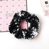 Hair Ring Cloth Handmade Mermaid Flip Large Bowel Shape Fish Scale Large Sequin Design