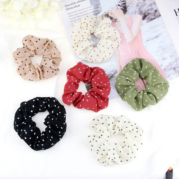 Hair Ring Cloth Round Handmade Natural Sweet Hair Accessories