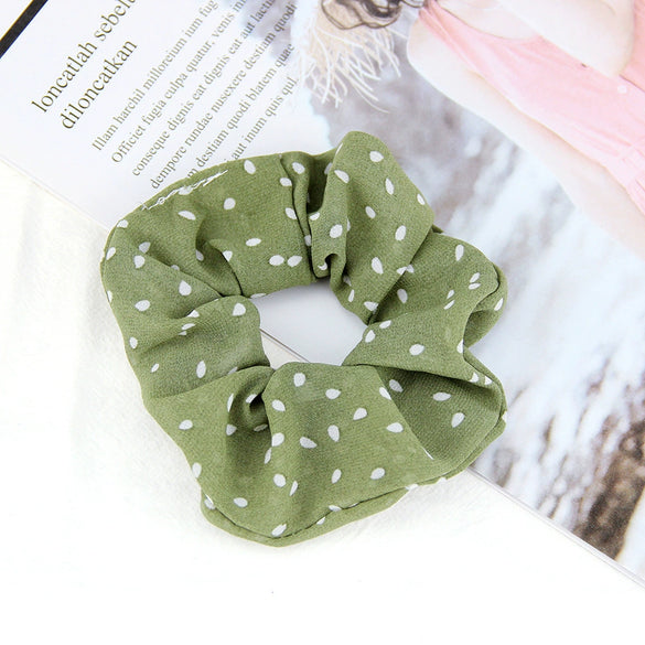 Hair Ring Cloth Round Handmade Natural Sweet Hair Accessories