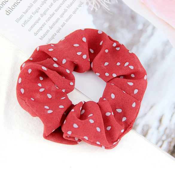 Hair Ring Cloth Round Handmade Natural Sweet Hair Accessories