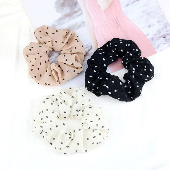 Hair Ring Cloth Round Handmade Natural Sweet Hair Accessories