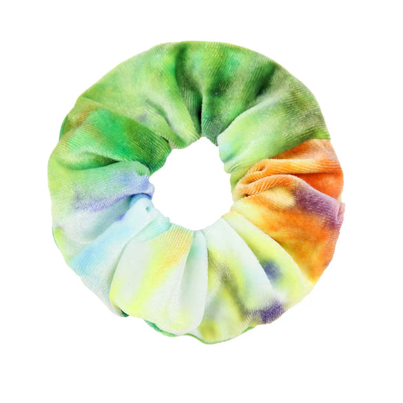 Hair Ring Cloth Velvet Tiedye Handmade Round Large