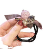 Hair Ring Fabric Geometric Handmade High Elastic Hair Rope
