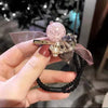 Hair Ring Fabric Geometric Handmade High Elastic Hair Rope
