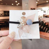 Hair Ring Fabric Geometric Handmade High Elastic Hair Rope