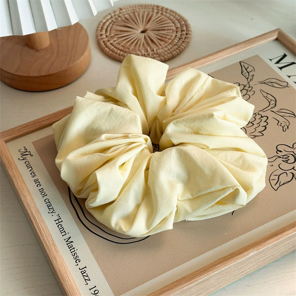 Hair Ring Fabric Handmade High Elasticity Large Intestines Design For Women