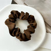 Hair Ring Fabric High Elastic Simple Solid Color Handmade