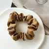Hair Ring Fabric High Elastic Simple Solid Color Handmade