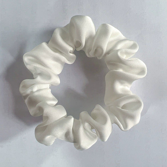 Hair Ring Fabric High Elastic Simple Solid Color Handmade