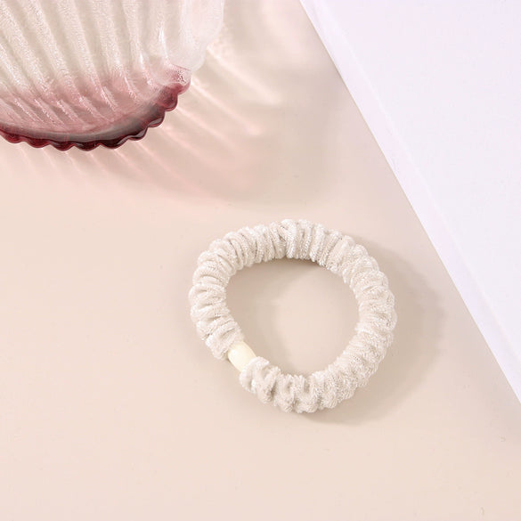 Hair Ring Fabric High Elasticity Diamond Ball Handmade Korean Hair Accessories