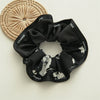 Hair Ring Fabric High Elasticity Handmade Navy Style