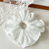 Hair Ring Fabric Hollow Knitted Handmade Fashion High Elasticity Headwear