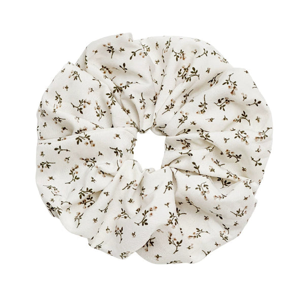 Hair Ring Fabric Lazy Style Floral Seiko High Elasticity For Women