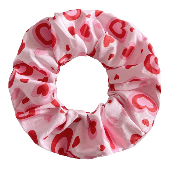 Hair Ring Fabric Love Lip Pattern Knitted Hair Accessories